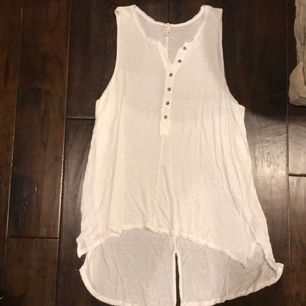 Free People Sleeveless Tee